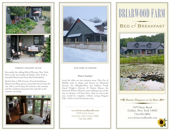 Briarwood Print Brochure