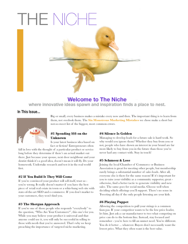 The Niche 1